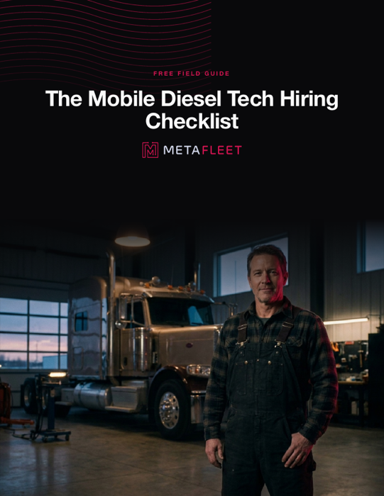 The Mobile Diesel Tech Hiring Checklist — cover